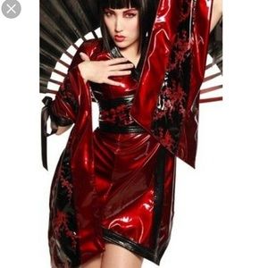 ISO lip service kimono